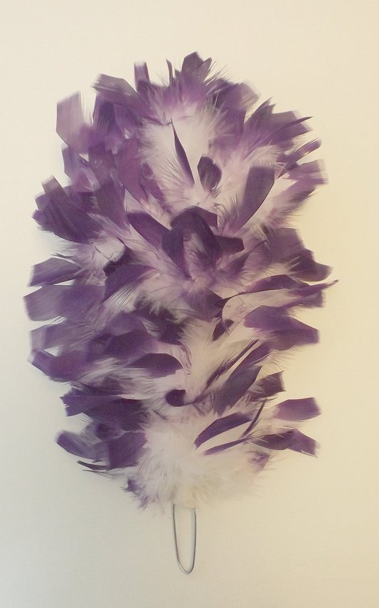 338-30 2-farbig weiss Spitzen lila