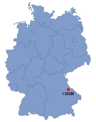 Landkarte Deutschland *